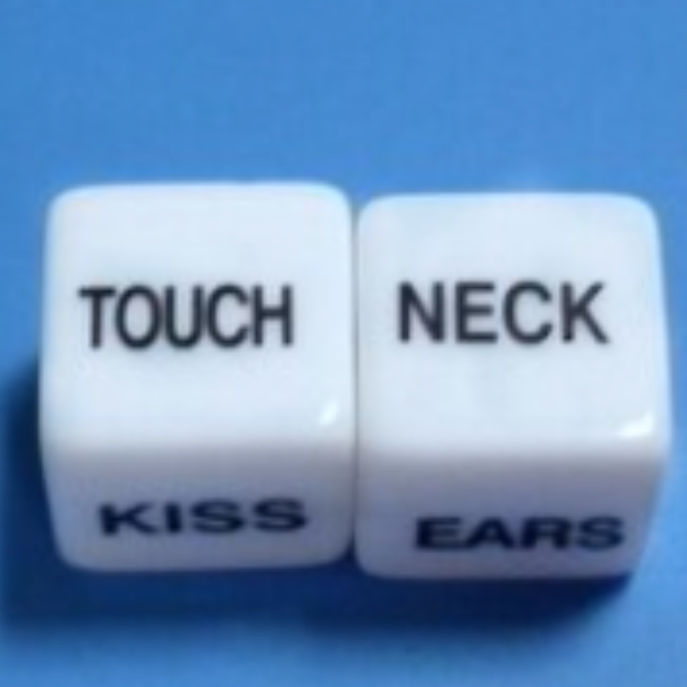 2 PC Romance Dice
